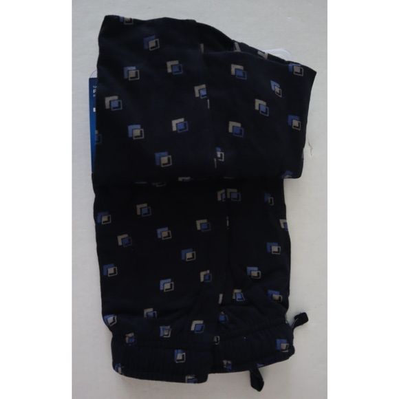 Hanes 01000 Men's Sz Medium Printed Knit Sleep Pajama Lounge Pants, Lot of 2 - Picture 3 of 6